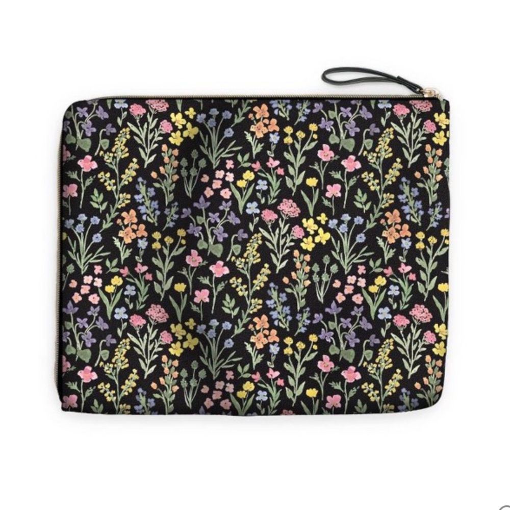 Day Designer Accessory Floral Pouch with zipper